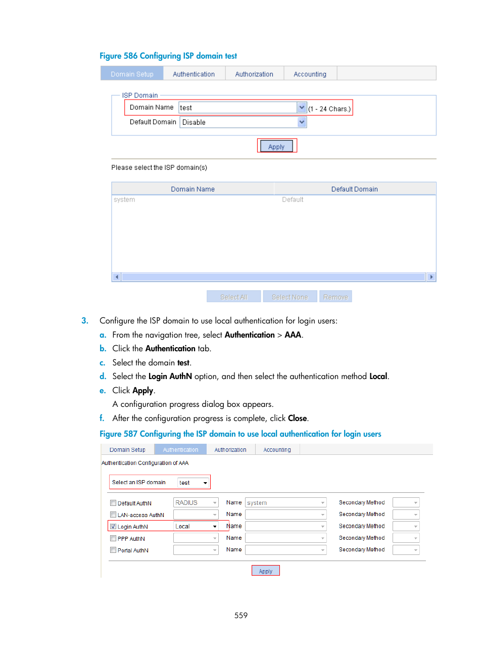 H3C Technologies H3C WX3000E Series Wireless Switches User Manual | Page 580 / 965