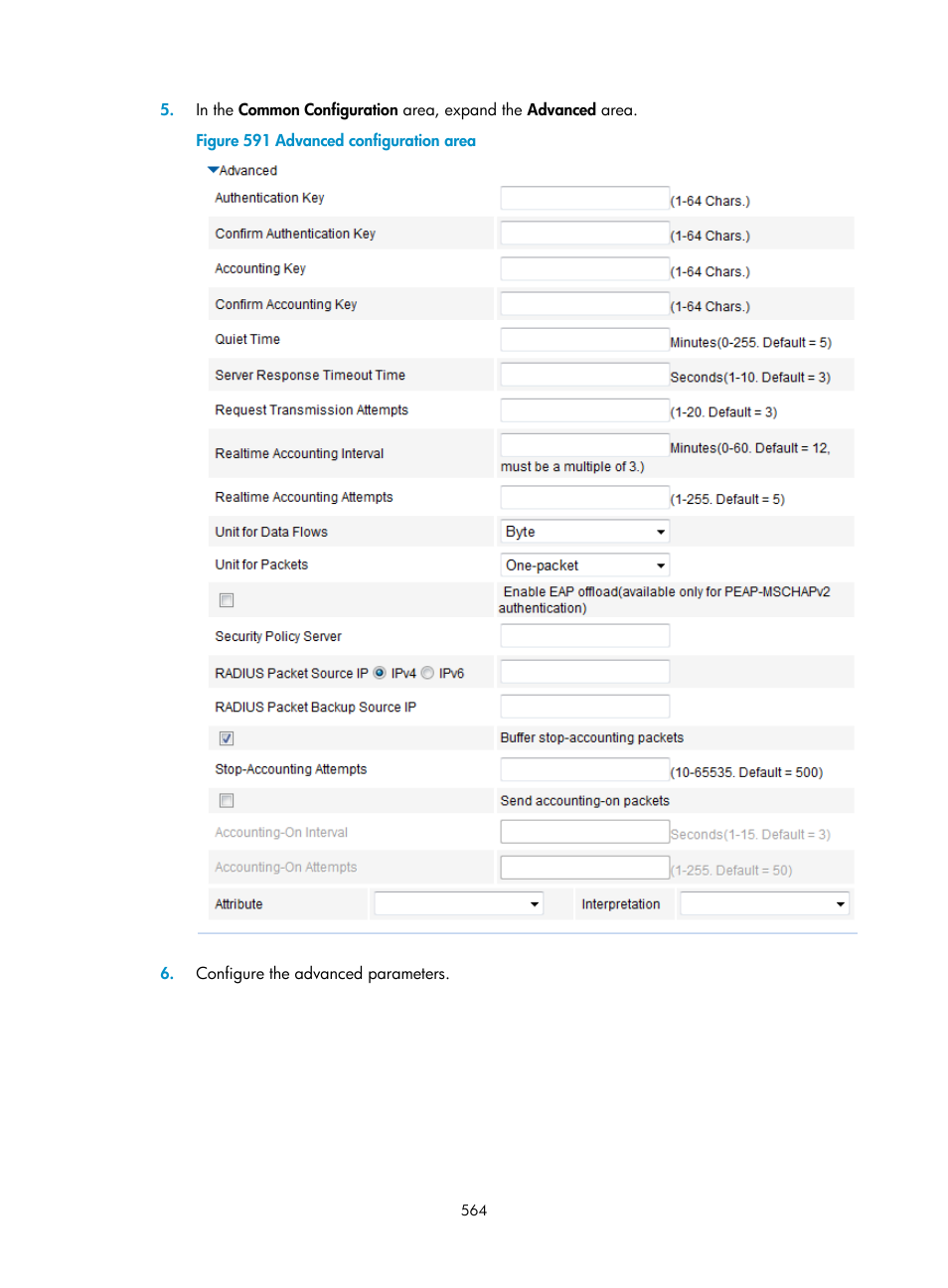 H3C Technologies H3C WX3000E Series Wireless Switches User Manual | Page 585 / 965