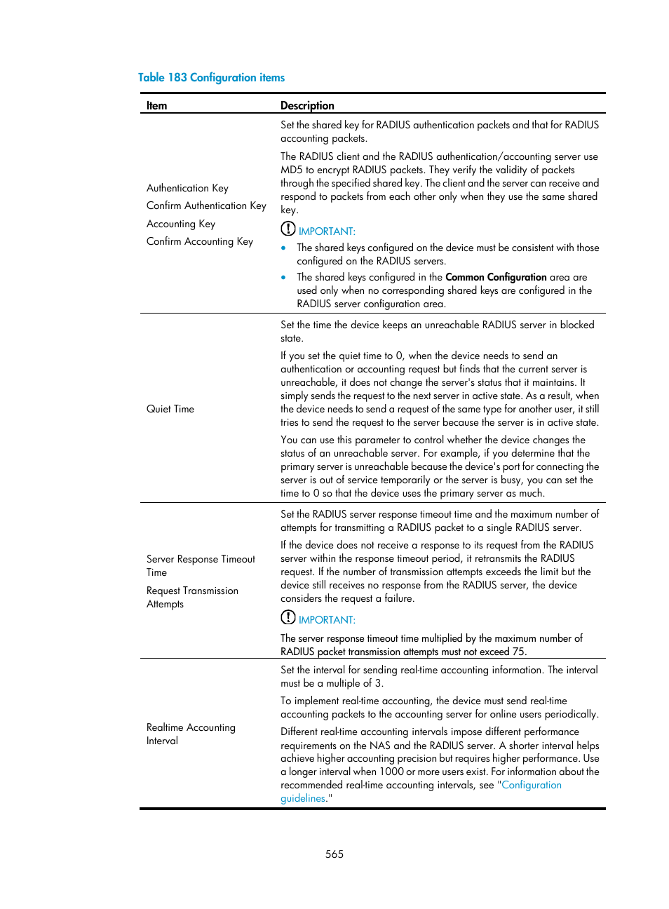 H3C Technologies H3C WX3000E Series Wireless Switches User Manual | Page 586 / 965