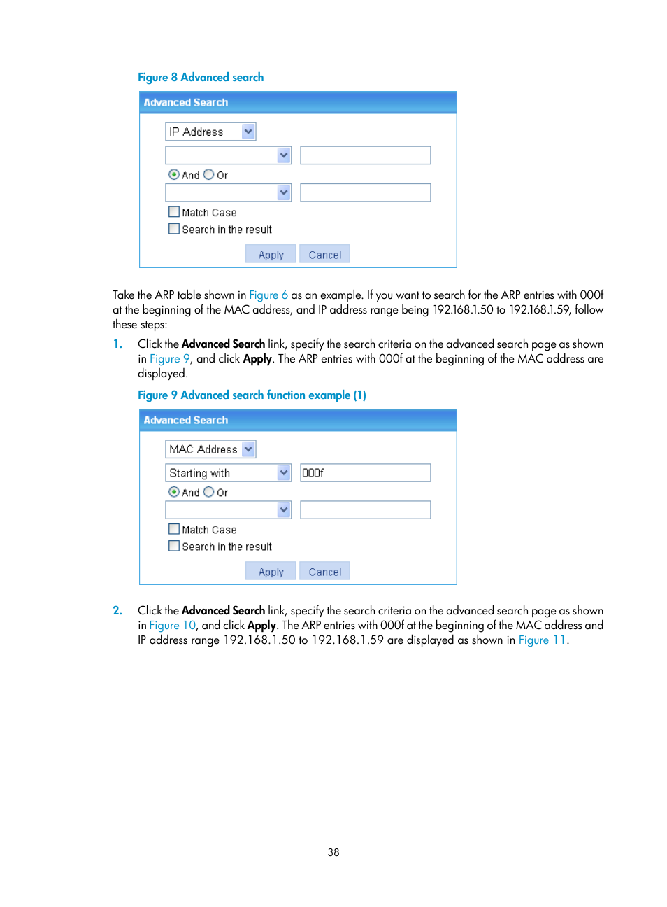 Figure 8 | H3C Technologies H3C WX3000E Series Wireless Switches User Manual | Page 59 / 965