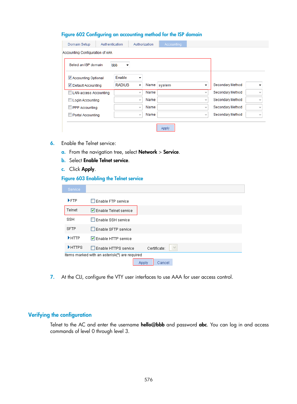 Verifying the configuration | H3C Technologies H3C WX3000E Series Wireless Switches User Manual | Page 597 / 965