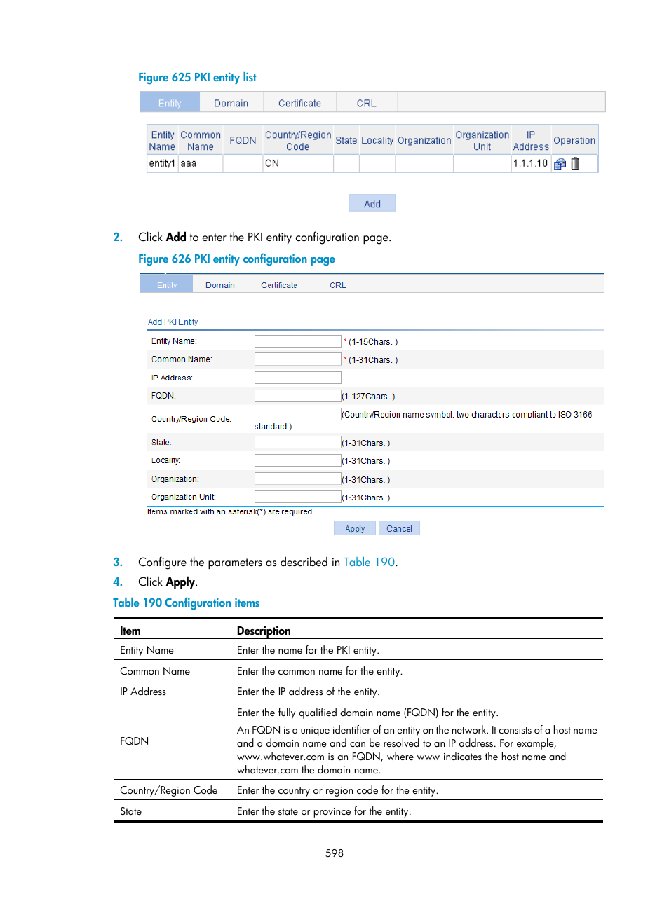 H3C Technologies H3C WX3000E Series Wireless Switches User Manual | Page 619 / 965