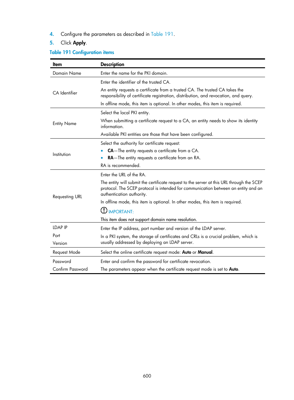 H3C Technologies H3C WX3000E Series Wireless Switches User Manual | Page 621 / 965