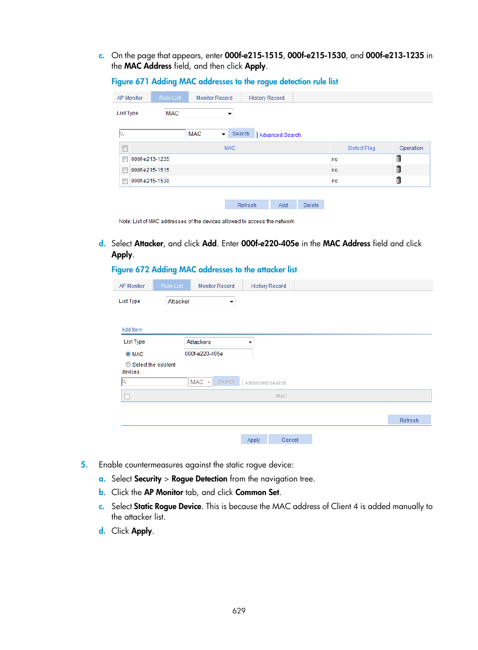 H3C Technologies H3C WX3000E Series Wireless Switches User Manual | Page 650 / 965