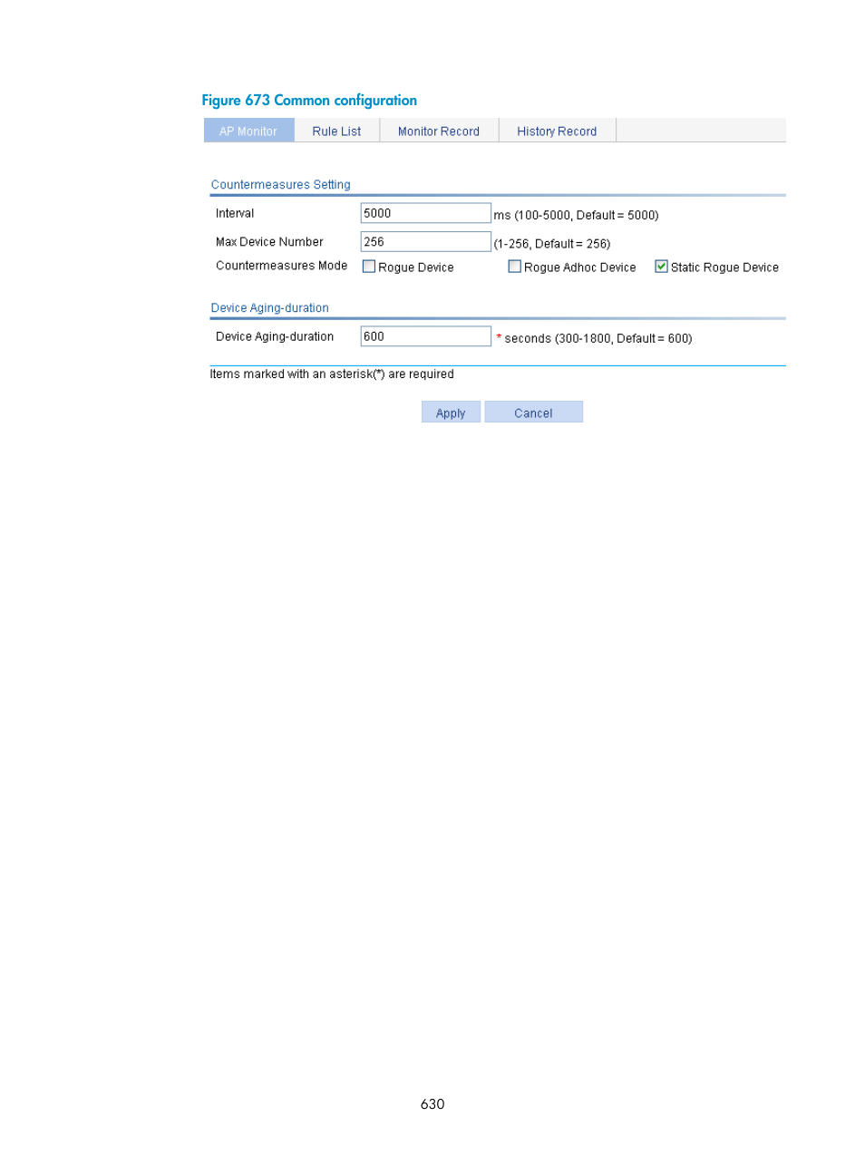 H3C Technologies H3C WX3000E Series Wireless Switches User Manual | Page 651 / 965