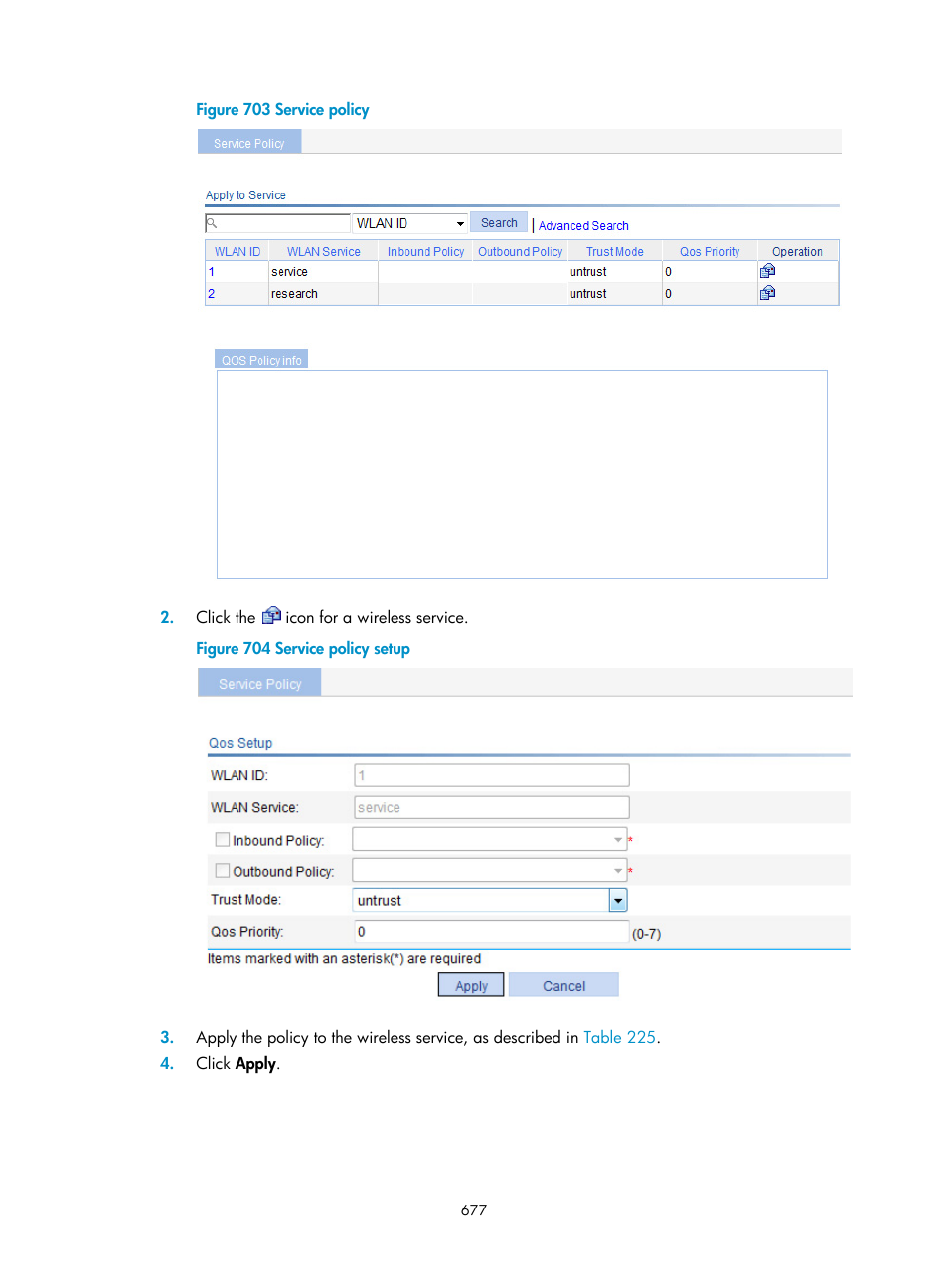 H3C Technologies H3C WX3000E Series Wireless Switches User Manual | Page 698 / 965