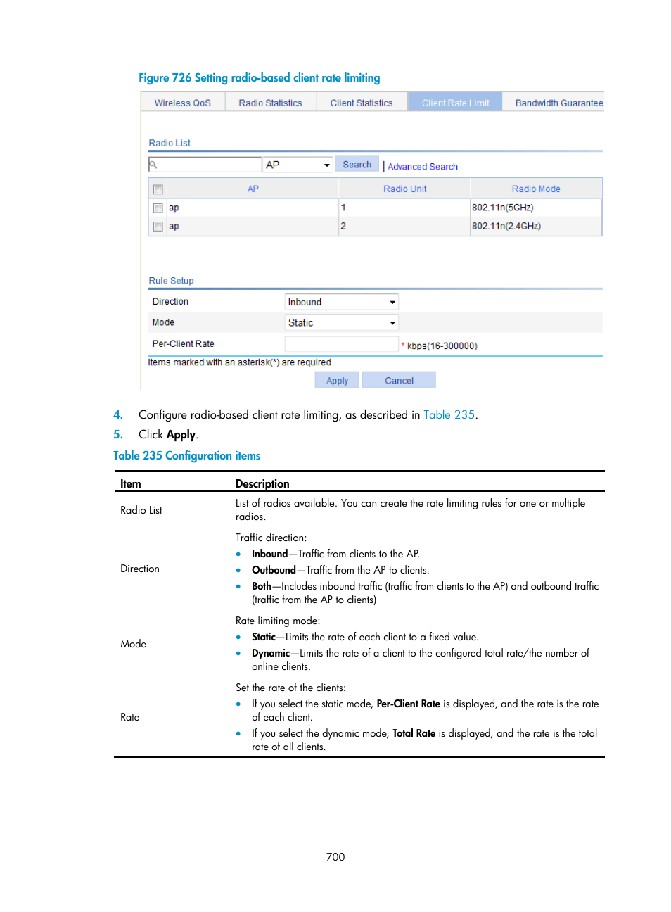 H3C Technologies H3C WX3000E Series Wireless Switches User Manual | Page 721 / 965