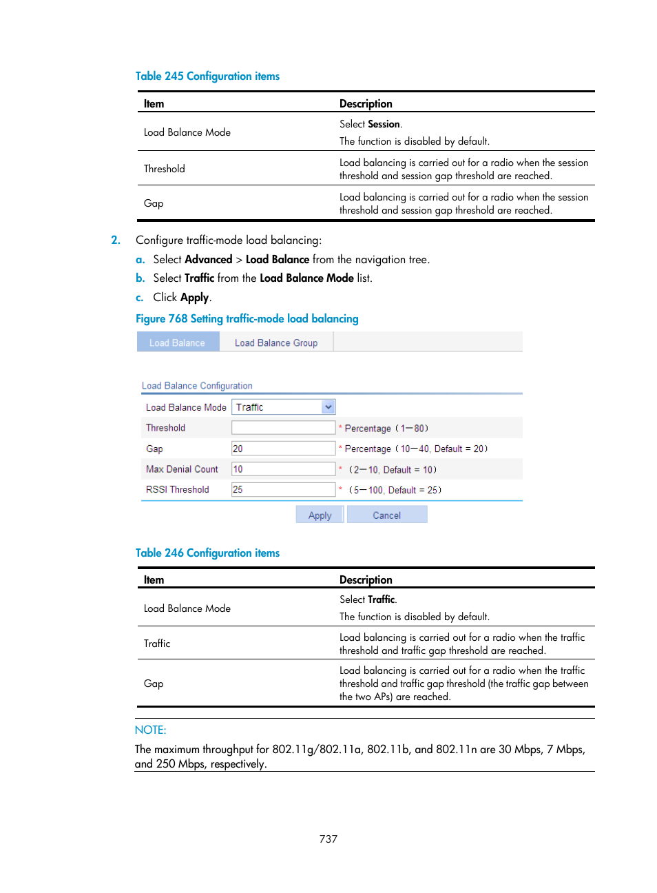 H3C Technologies H3C WX3000E Series Wireless Switches User Manual | Page 758 / 965