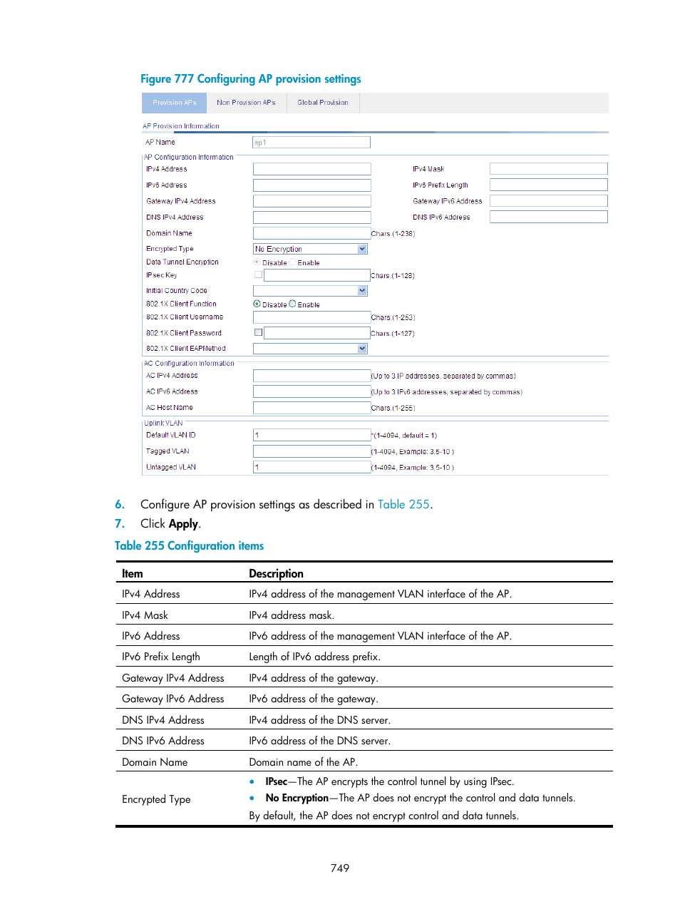 H3C Technologies H3C WX3000E Series Wireless Switches User Manual | Page 770 / 965