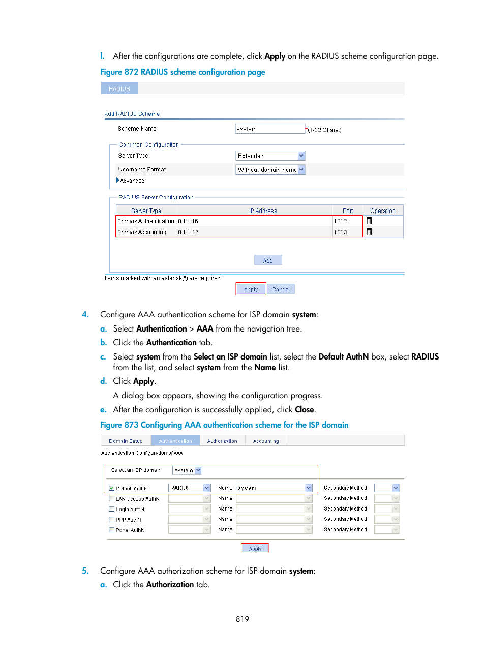 H3C Technologies H3C WX3000E Series Wireless Switches User Manual | Page 840 / 965