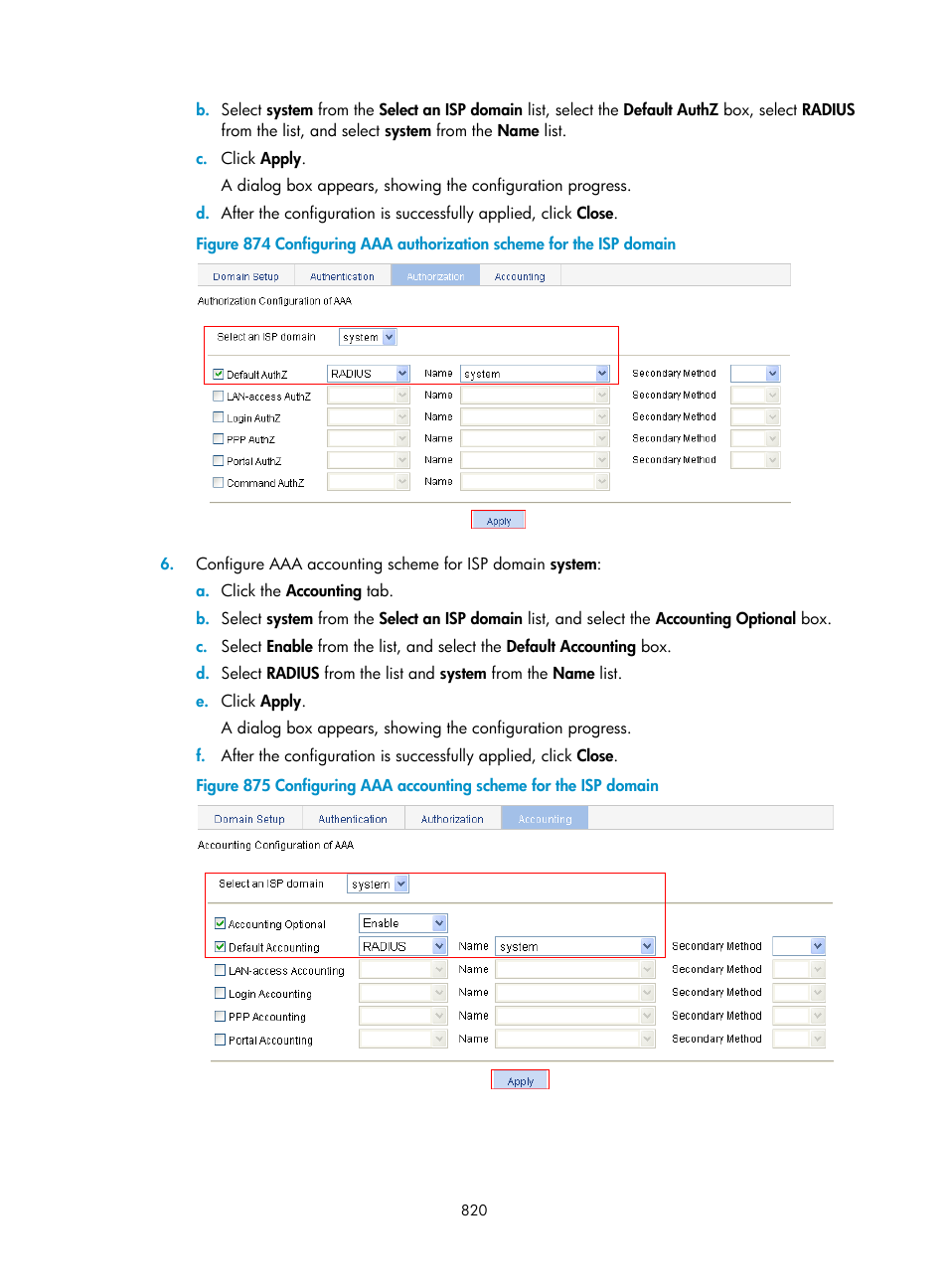 H3C Technologies H3C WX3000E Series Wireless Switches User Manual | Page 841 / 965