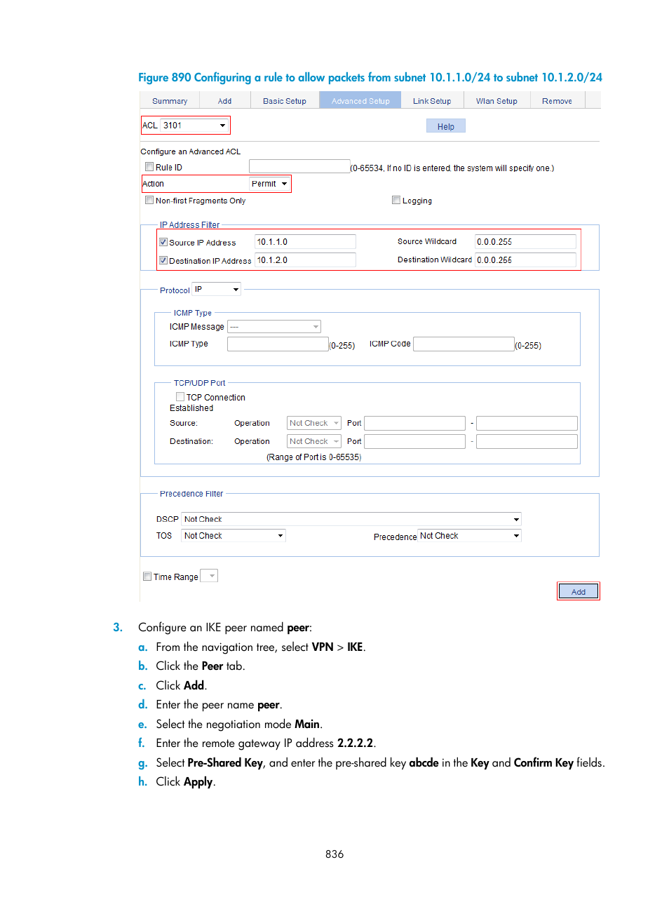 H3C Technologies H3C WX3000E Series Wireless Switches User Manual | Page 857 / 965