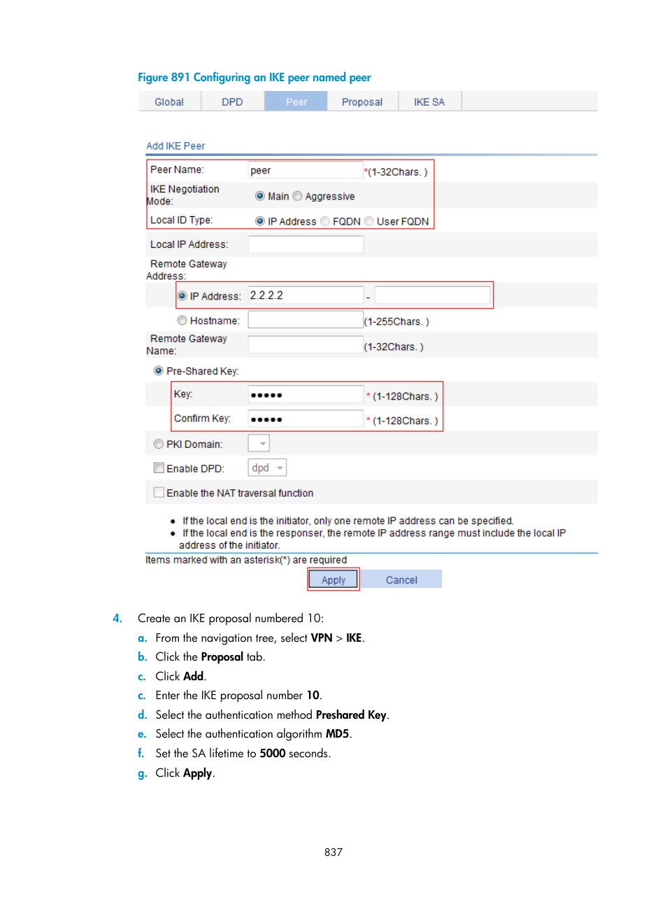 H3C Technologies H3C WX3000E Series Wireless Switches User Manual | Page 858 / 965