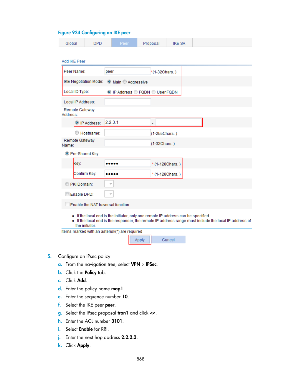 H3C Technologies H3C WX3000E Series Wireless Switches User Manual | Page 889 / 965