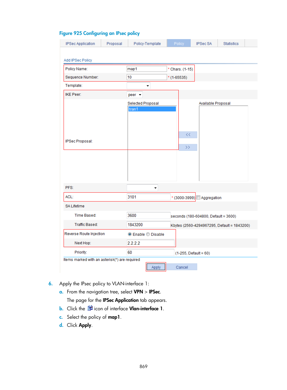 H3C Technologies H3C WX3000E Series Wireless Switches User Manual | Page 890 / 965