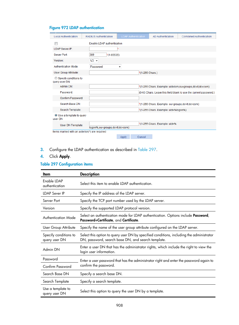 Figure 693 | H3C Technologies H3C WX3000E Series Wireless Switches User Manual | Page 929 / 965