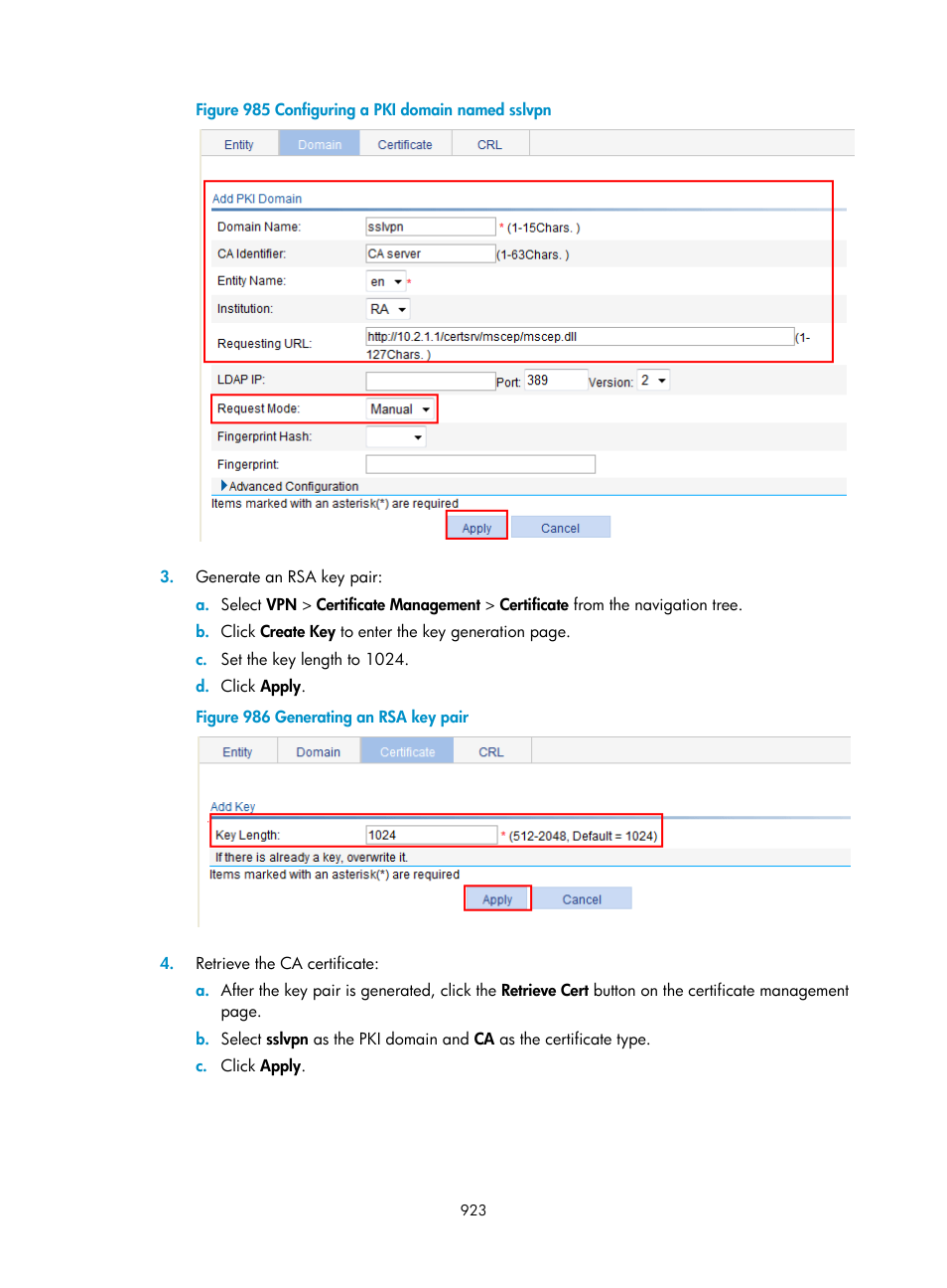 H3C Technologies H3C WX3000E Series Wireless Switches User Manual | Page 944 / 965