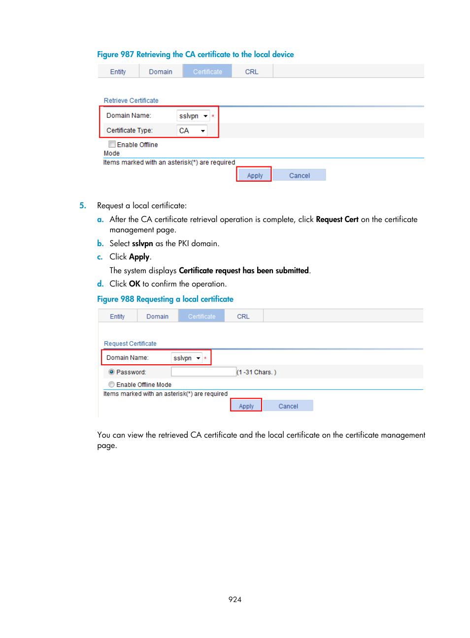 H3C Technologies H3C WX3000E Series Wireless Switches User Manual | Page 945 / 965
