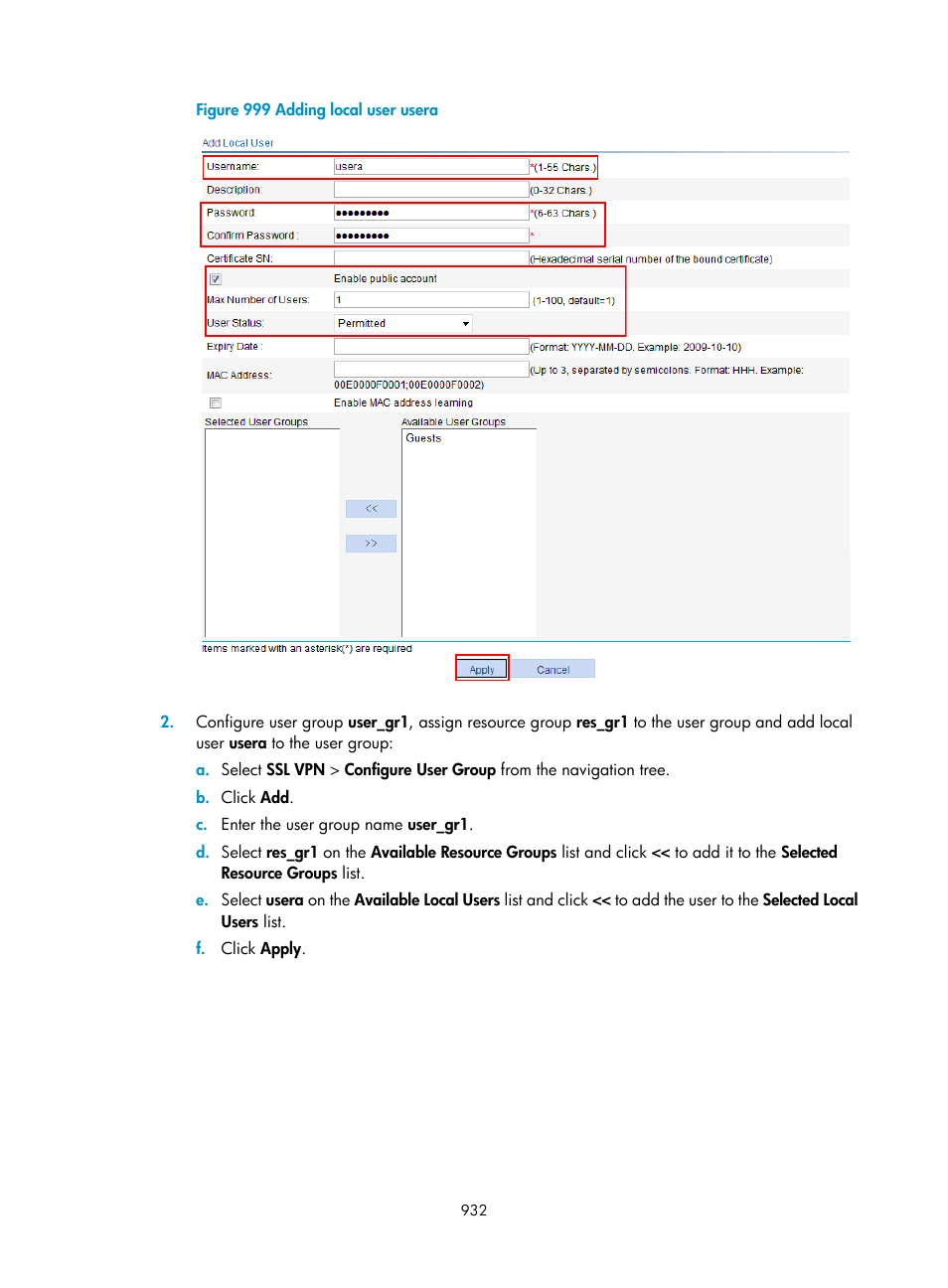 H3C Technologies H3C WX3000E Series Wireless Switches User Manual | Page 953 / 965