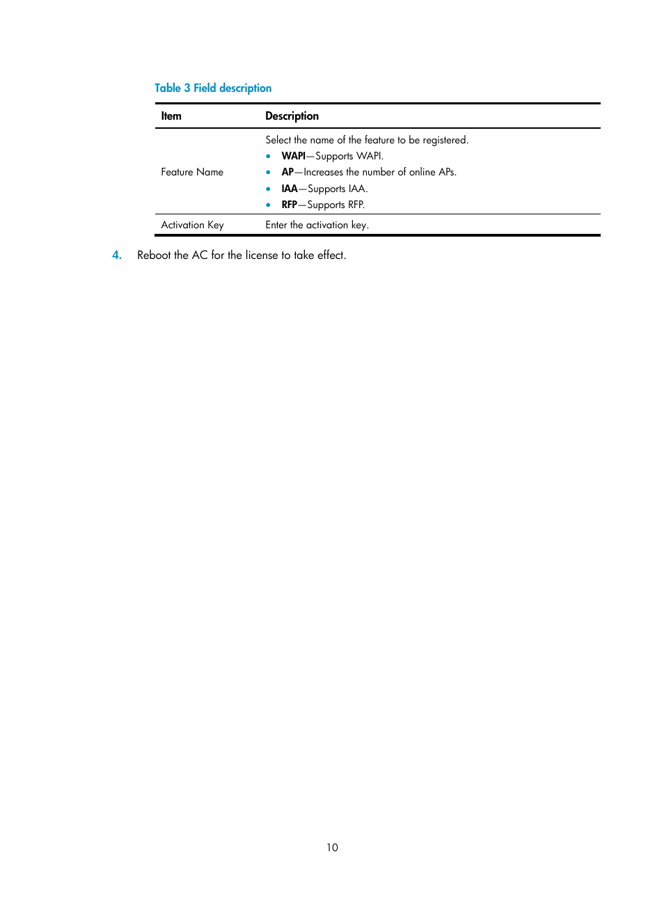 H3C Technologies H3C WX3000E Series Wireless Switches User Manual | Page 16 / 17