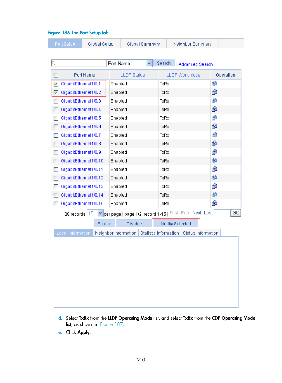 H3C Technologies H3C WX3000E Series Wireless Switches User Manual | Page 223 / 459