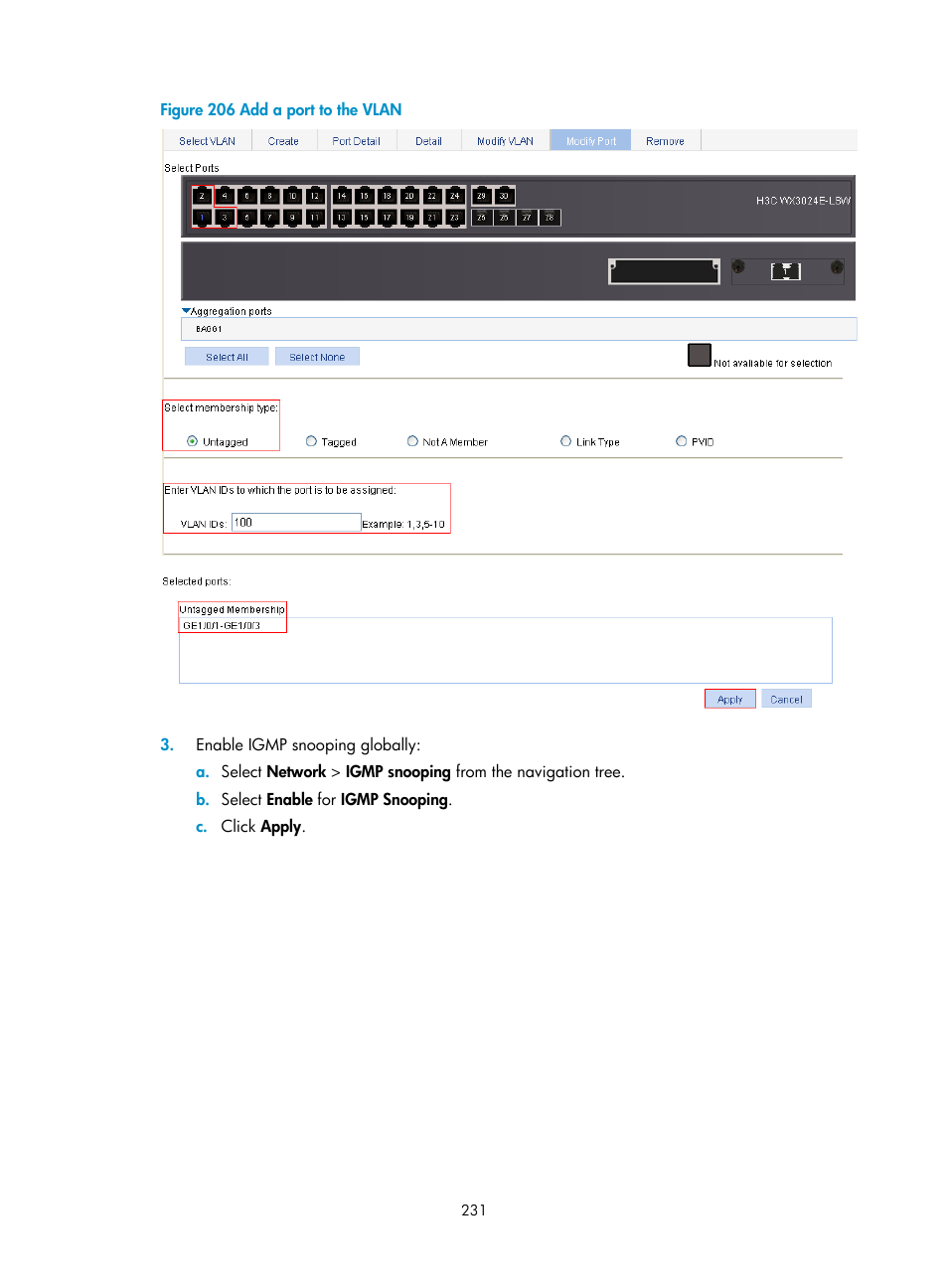 H3C Technologies H3C WX3000E Series Wireless Switches User Manual | Page 244 / 459