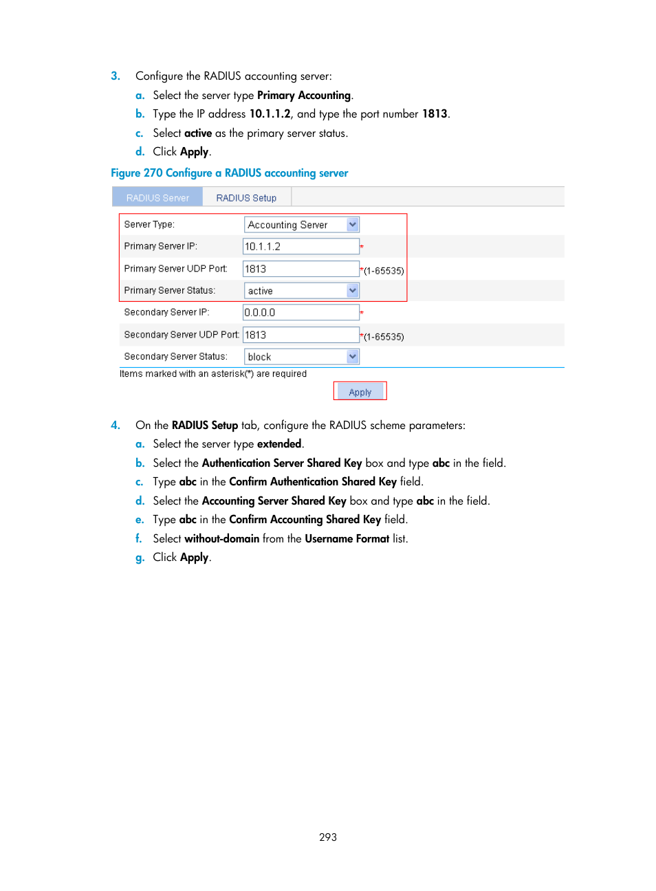 H3C Technologies H3C WX3000E Series Wireless Switches User Manual | Page 306 / 459