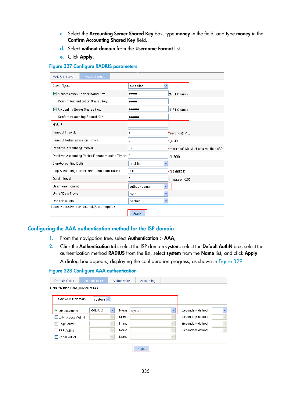H3C Technologies H3C WX3000E Series Wireless Switches User Manual | Page 348 / 459