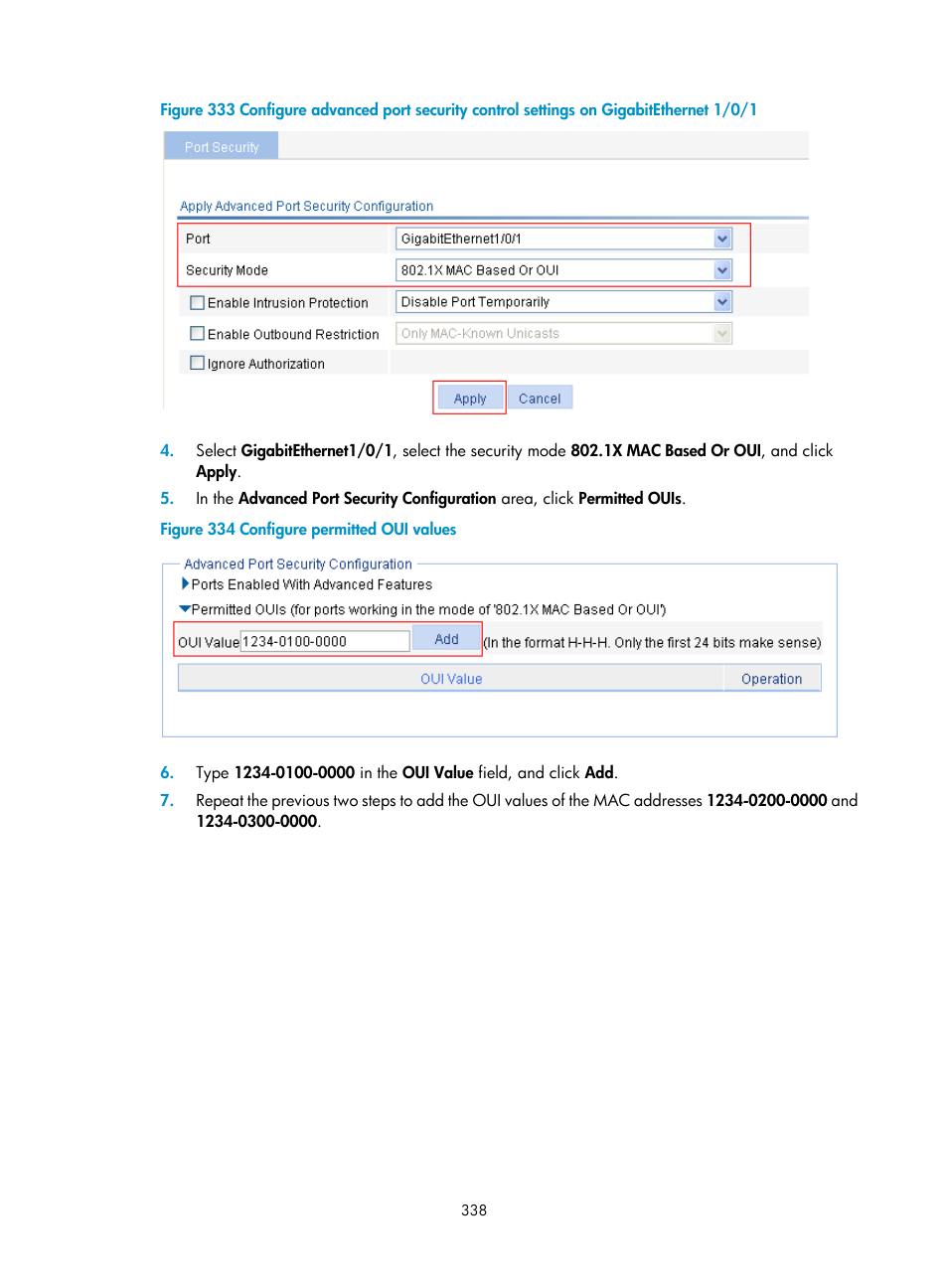 H3C Technologies H3C WX3000E Series Wireless Switches User Manual | Page 351 / 459