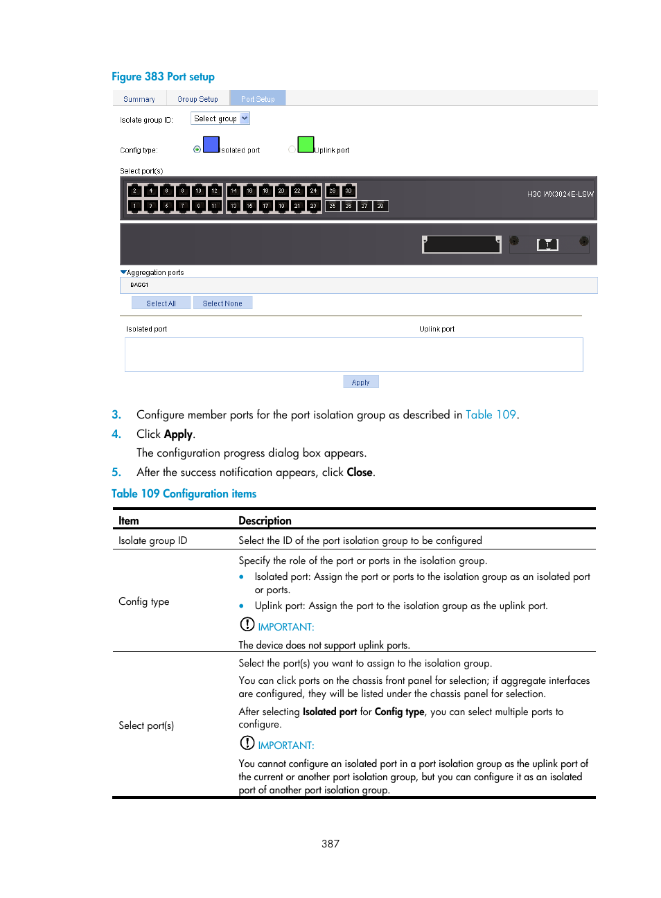 H3C Technologies H3C WX3000E Series Wireless Switches User Manual | Page 400 / 459