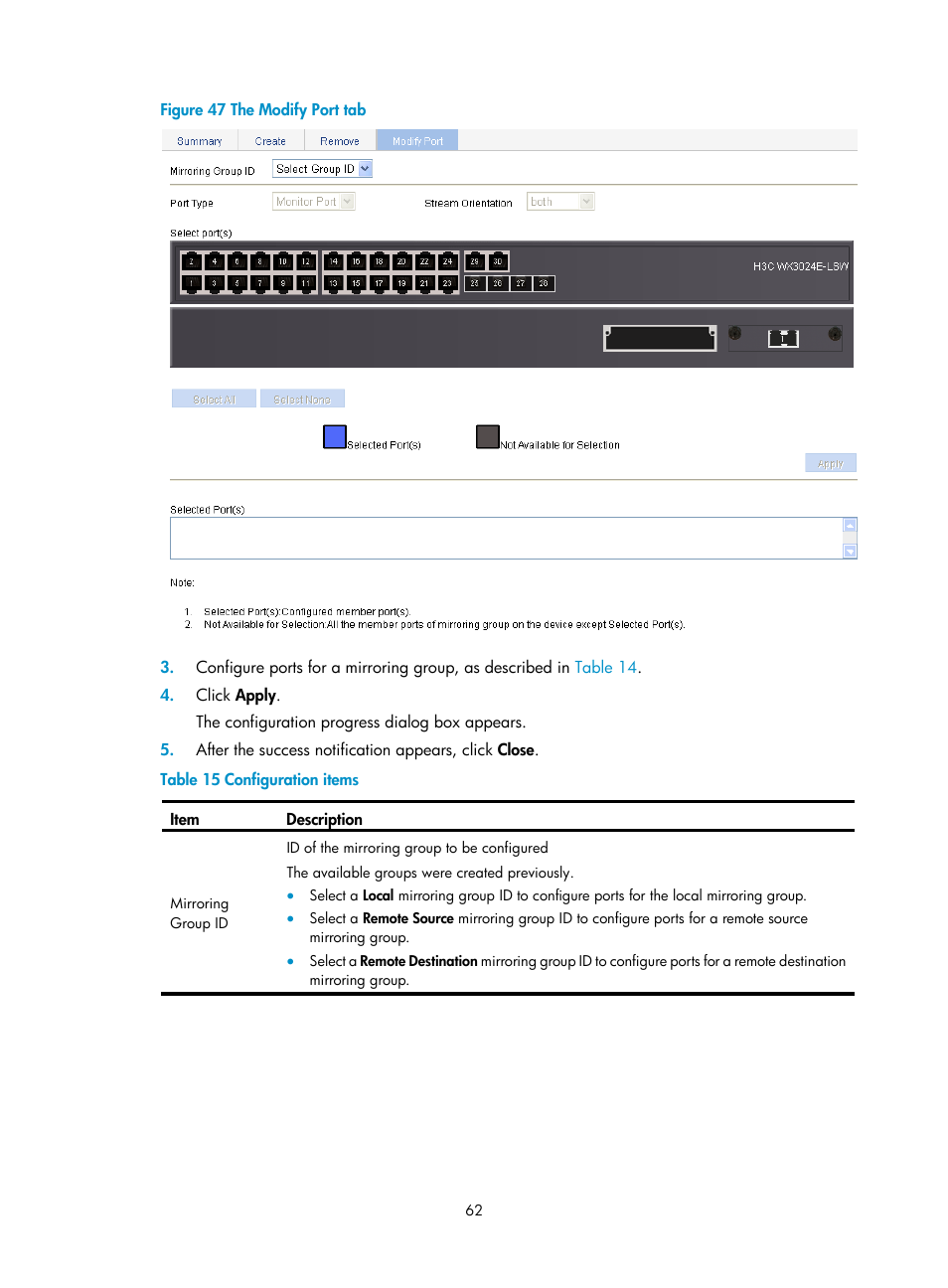 Figure | H3C Technologies H3C WX3000E Series Wireless Switches User Manual | Page 75 / 459