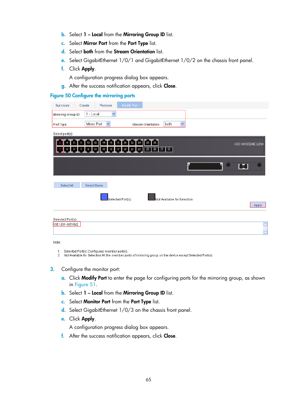 H3C Technologies H3C WX3000E Series Wireless Switches User Manual | Page 78 / 459