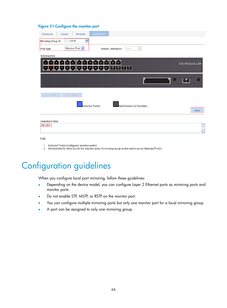 Configuration guidelines | H3C Technologies H3C WX3000E Series Wireless Switches User Manual | Page 79 / 459