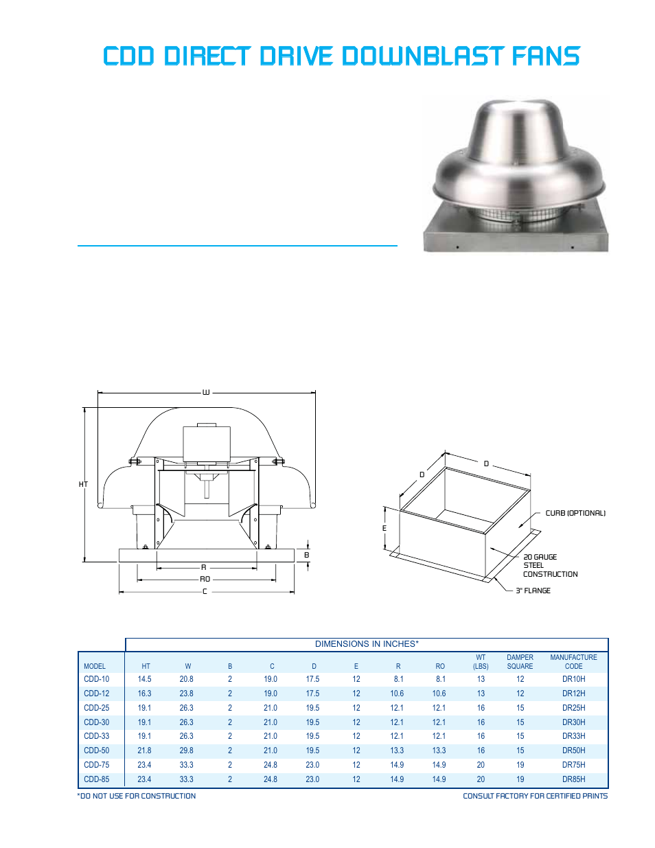 CFM CDB-24 User Manual | Page 5 / 8