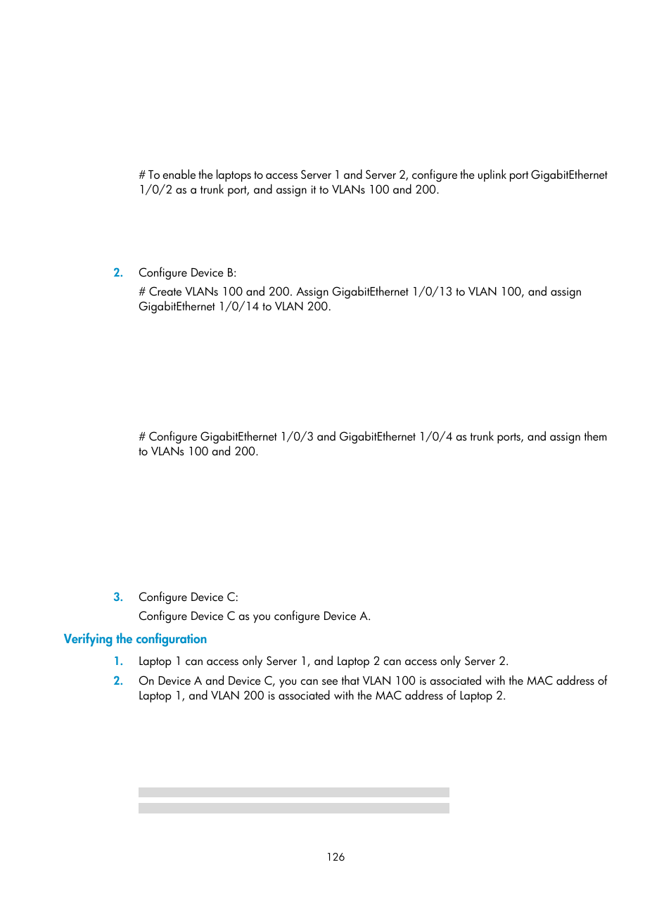 Verifying the configuration | H3C Technologies H3C WX5500E Series Access Controllers User Manual | Page 137 / 221