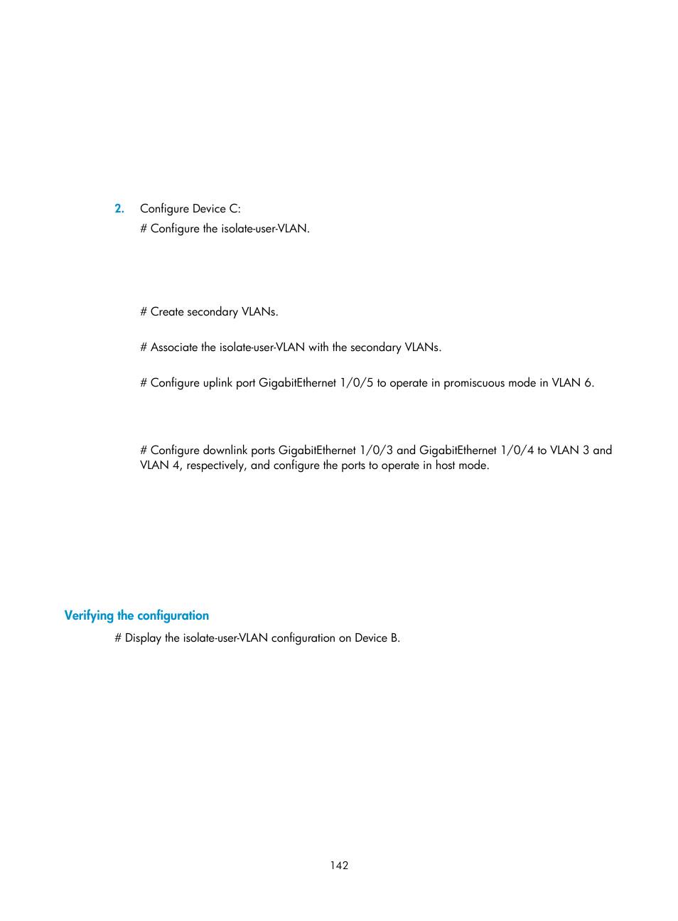 Verifying the configuration | H3C Technologies H3C WX5500E Series Access Controllers User Manual | Page 153 / 221