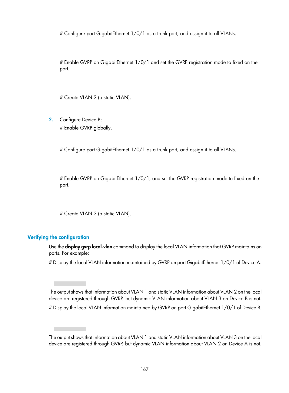 Verifying the configuration | H3C Technologies H3C WX5500E Series Access Controllers User Manual | Page 178 / 221