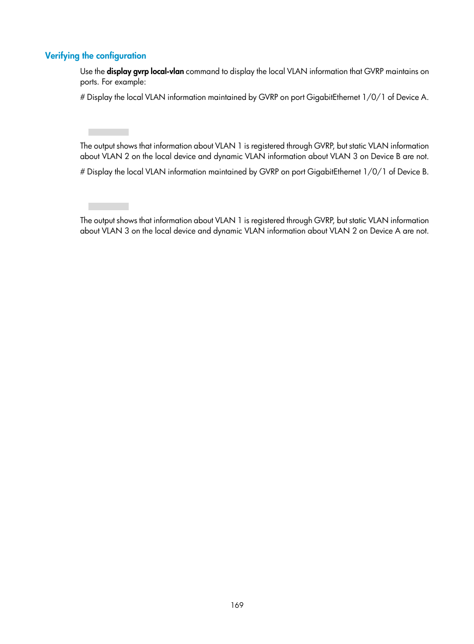 Verifying the configuration | H3C Technologies H3C WX5500E Series Access Controllers User Manual | Page 180 / 221