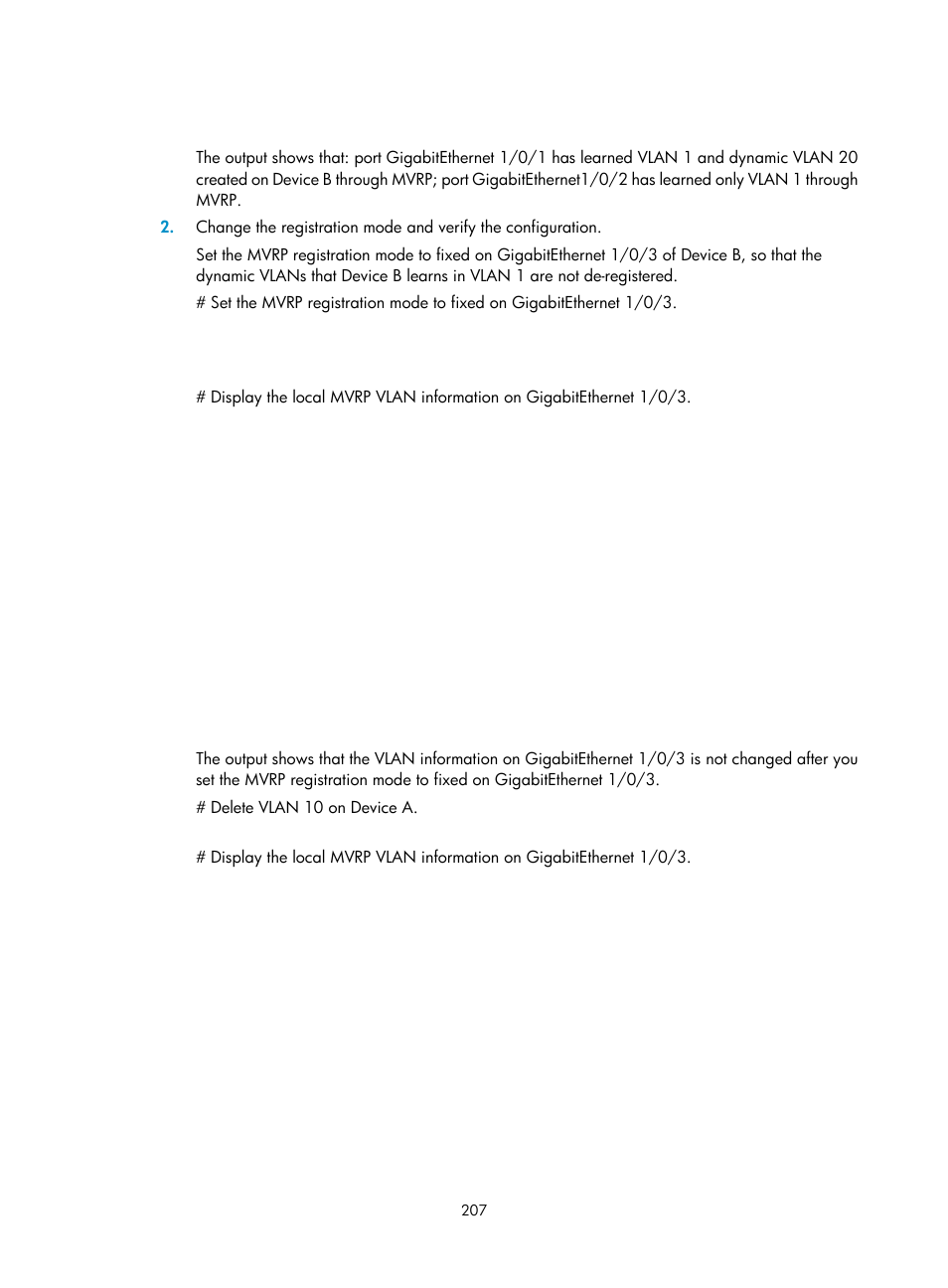 H3C Technologies H3C WX5500E Series Access Controllers User Manual | Page 218 / 221