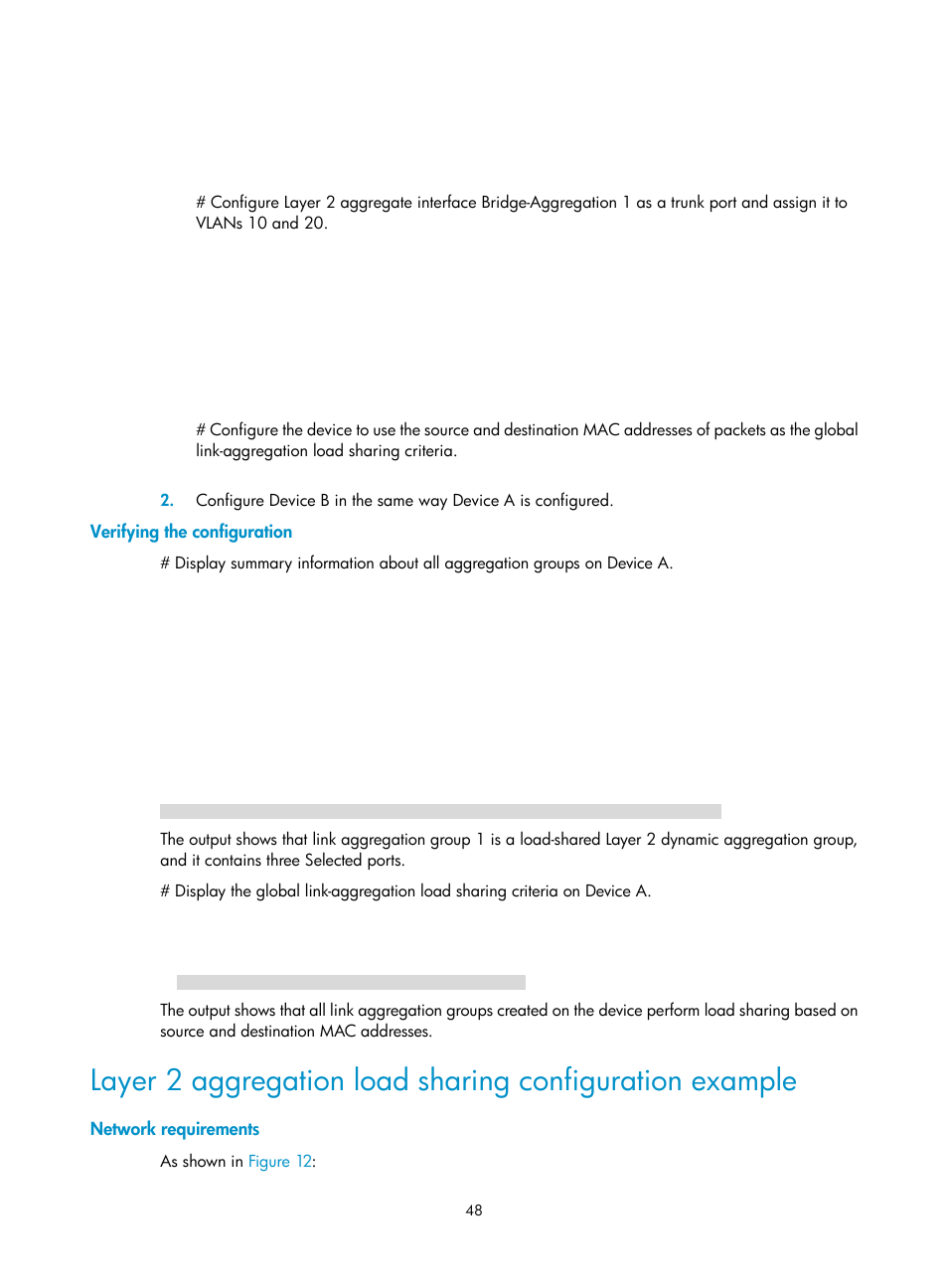 Verifying the configuration, Network requirements | H3C Technologies H3C WX5500E Series Access Controllers User Manual | Page 59 / 221