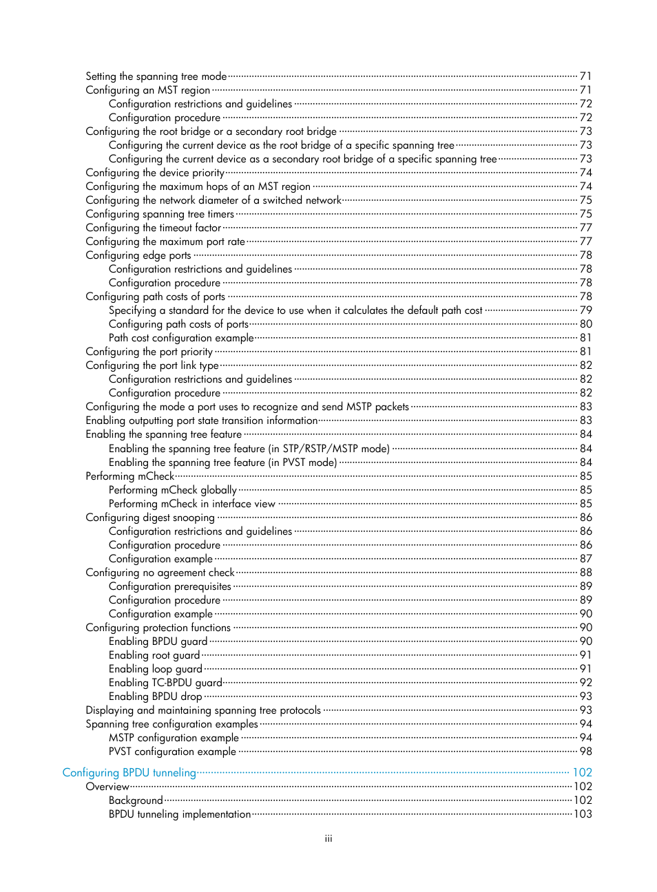 H3C Technologies H3C WX5500E Series Access Controllers User Manual | Page 8 / 221