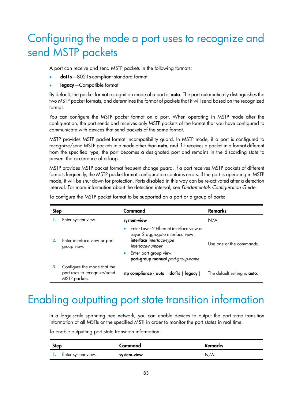 H3C Technologies H3C WX5500E Series Access Controllers User Manual | Page 94 / 221
