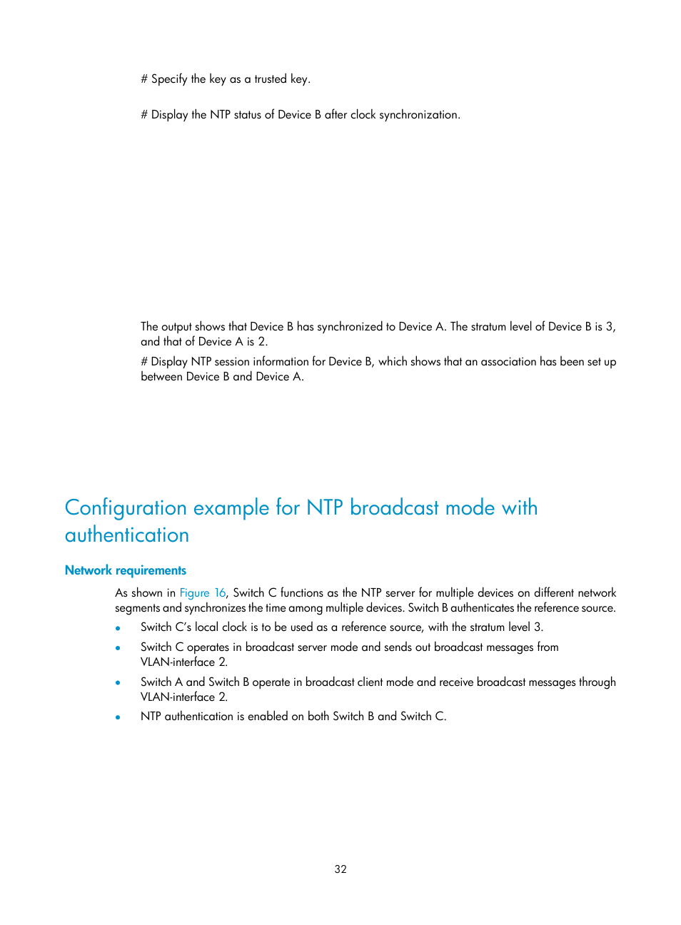 Network requirements | H3C Technologies H3C WX5500E Series Access Controllers User Manual | Page 40 / 104