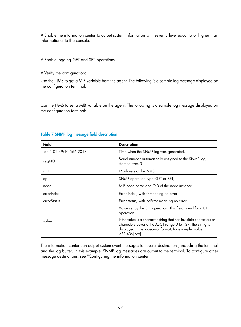 H3C Technologies H3C WX5500E Series Access Controllers User Manual | Page 75 / 104