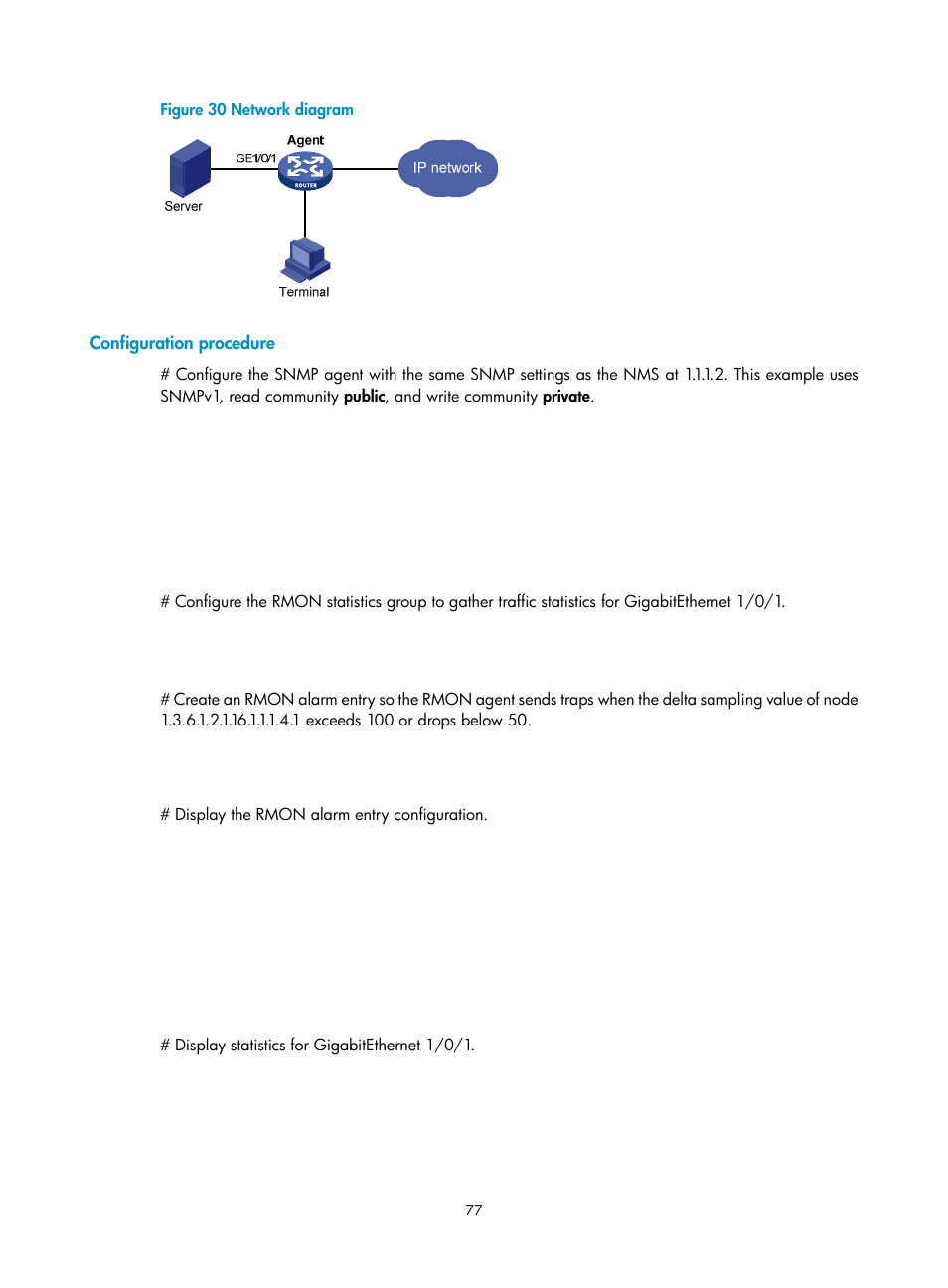 Configuration procedure | H3C Technologies H3C WX5500E Series Access Controllers User Manual | Page 85 / 104