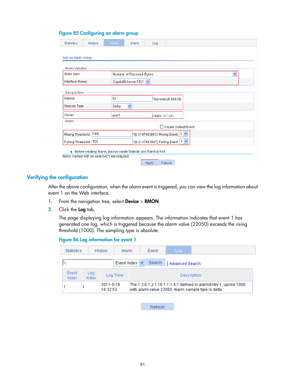 Verifying the configuration | H3C Technologies H3C WX5500E Series Access Controllers User Manual | Page 101 / 254