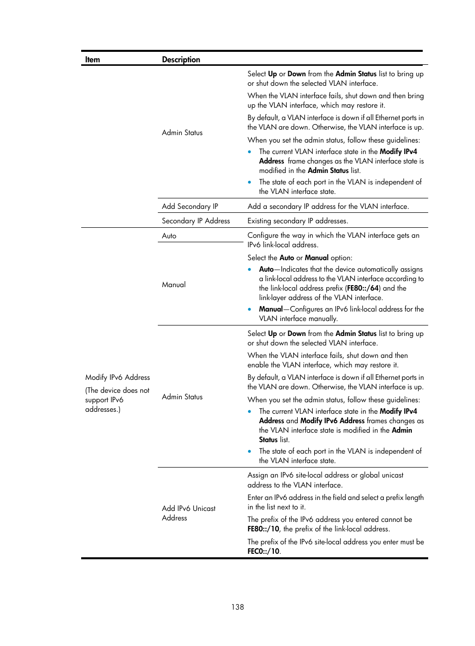 H3C Technologies H3C WX5500E Series Access Controllers User Manual | Page 148 / 254