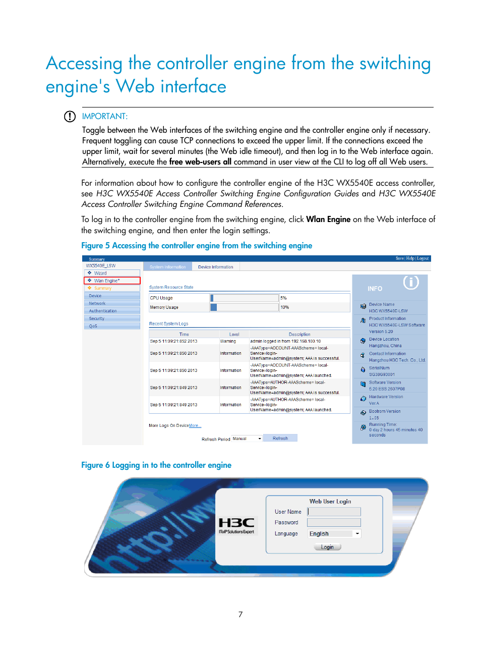 H3C Technologies H3C WX5500E Series Access Controllers User Manual | Page 17 / 254