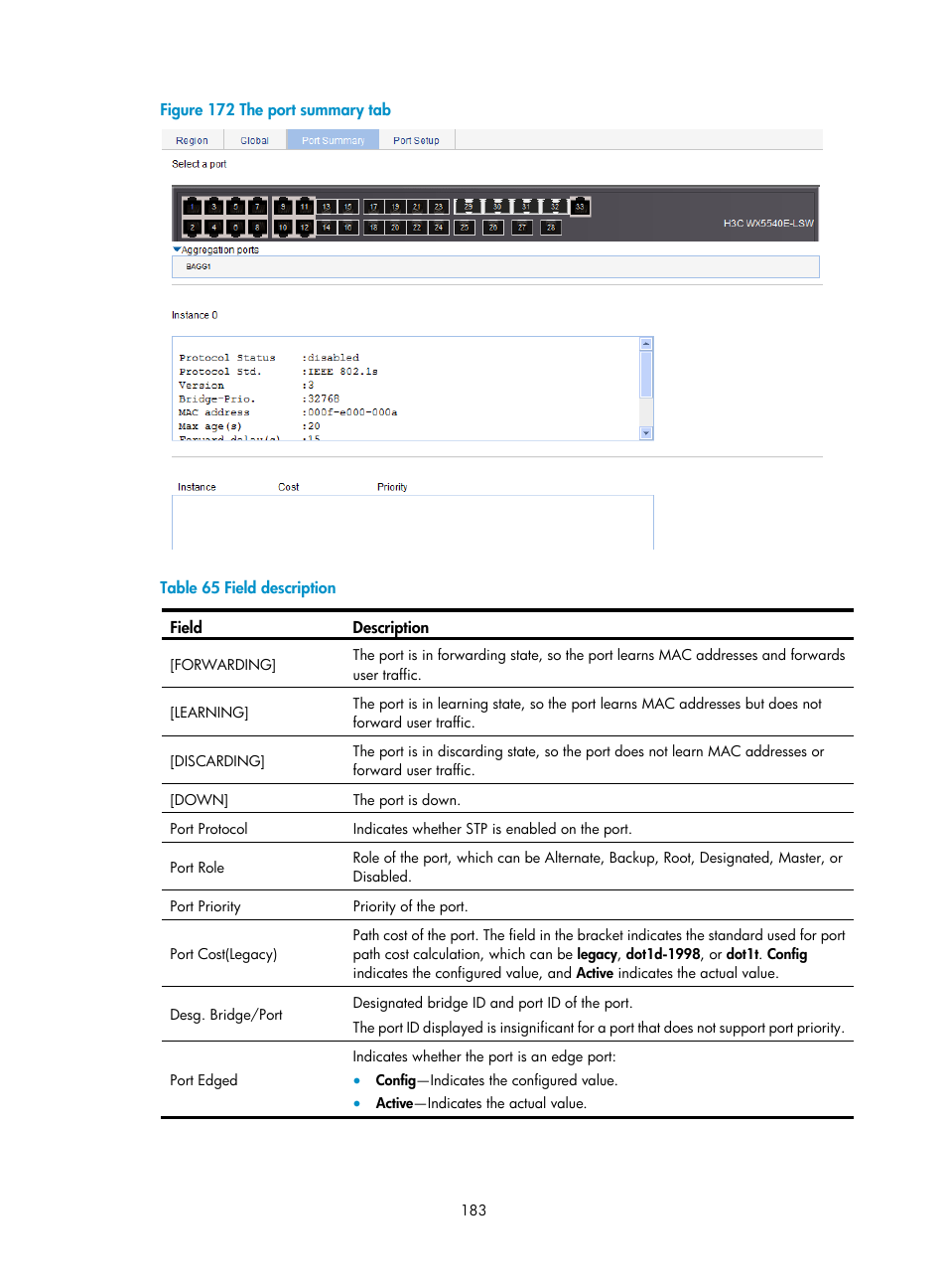 H3C Technologies H3C WX5500E Series Access Controllers User Manual | Page 193 / 254