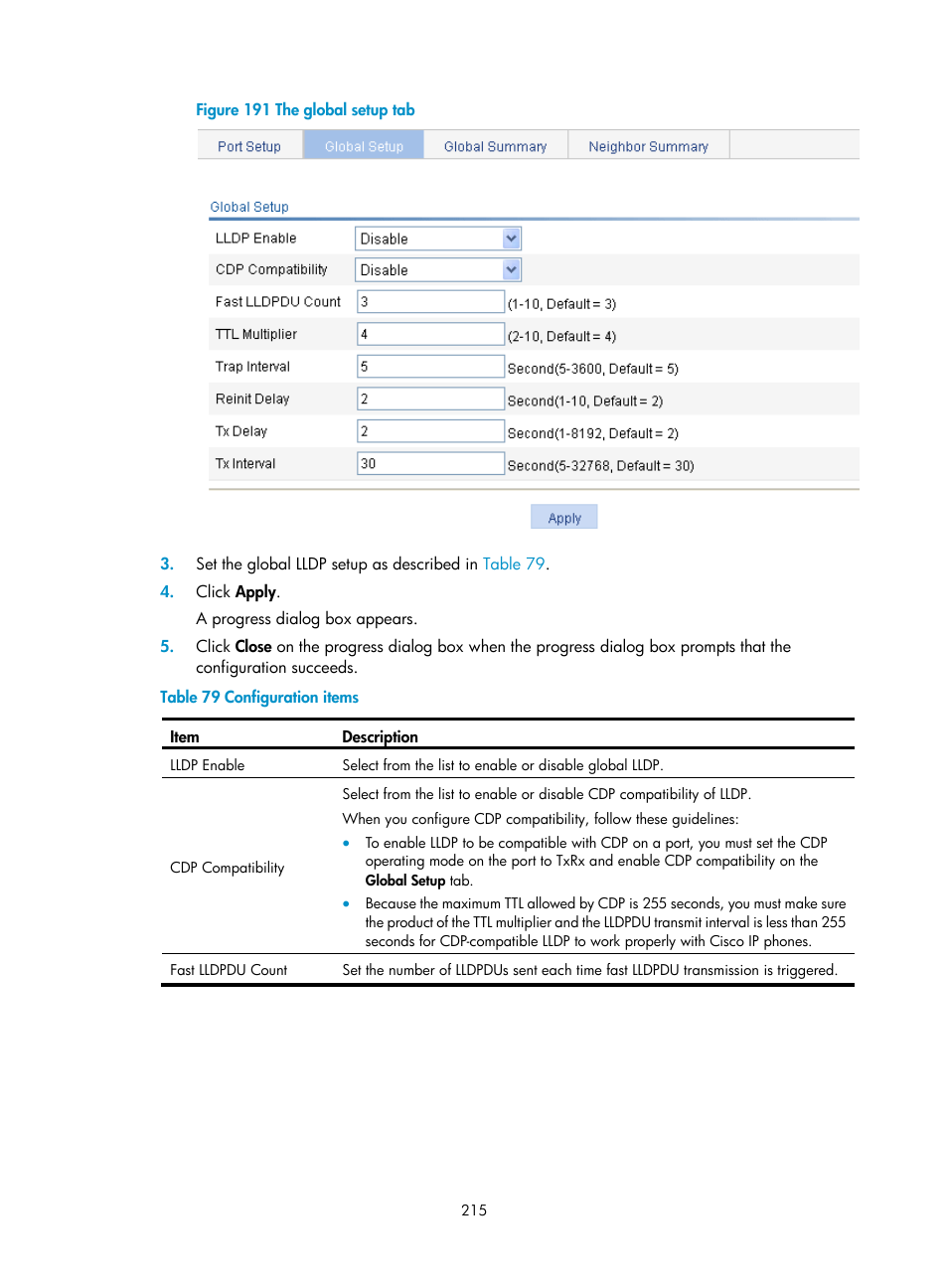 H3C Technologies H3C WX5500E Series Access Controllers User Manual | Page 225 / 254